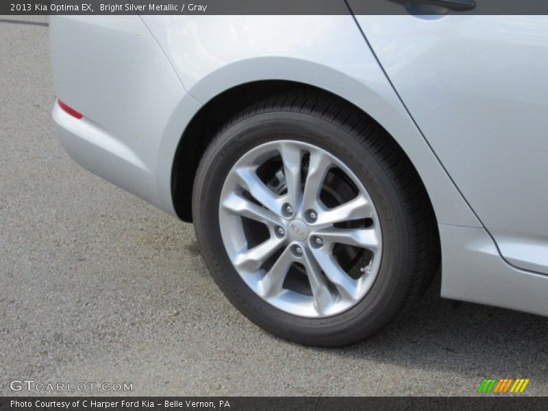 Bright Silver Metallic / Gray 2013 Kia Optima EX