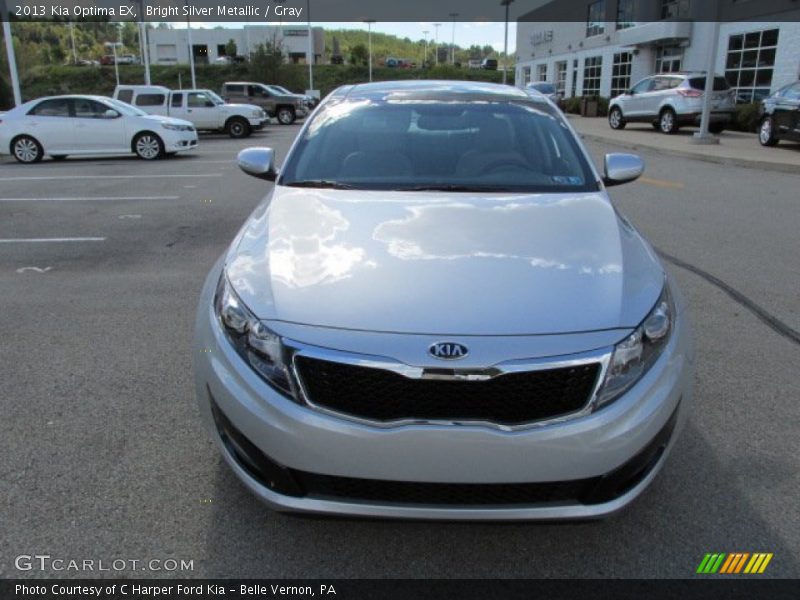 Bright Silver Metallic / Gray 2013 Kia Optima EX