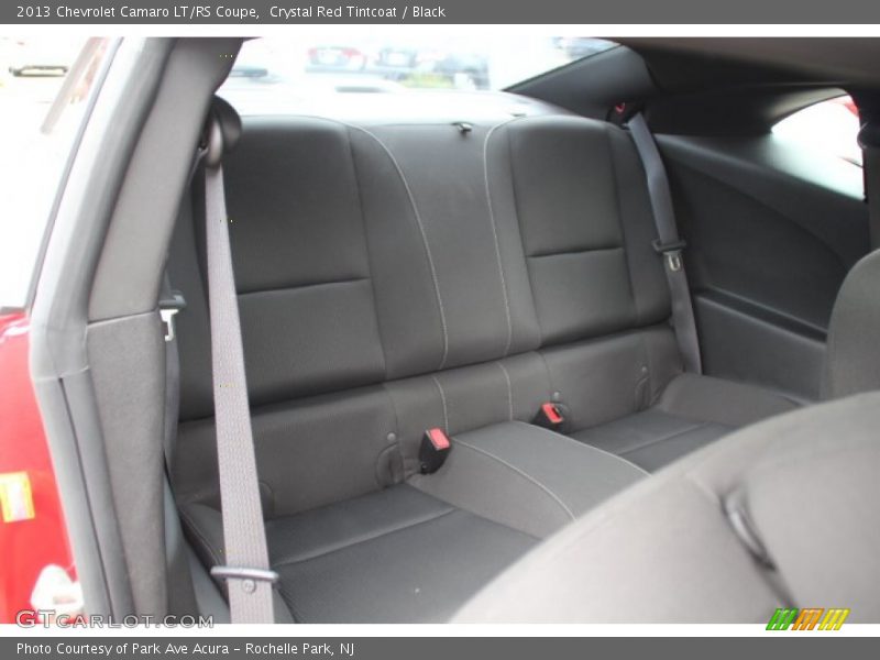 Rear Seat of 2013 Camaro LT/RS Coupe
