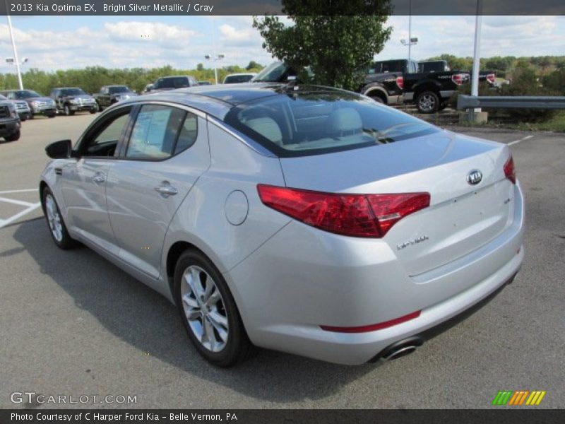 Bright Silver Metallic / Gray 2013 Kia Optima EX