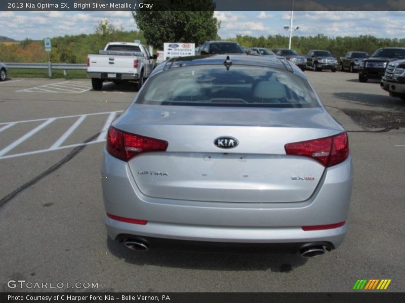 Bright Silver Metallic / Gray 2013 Kia Optima EX