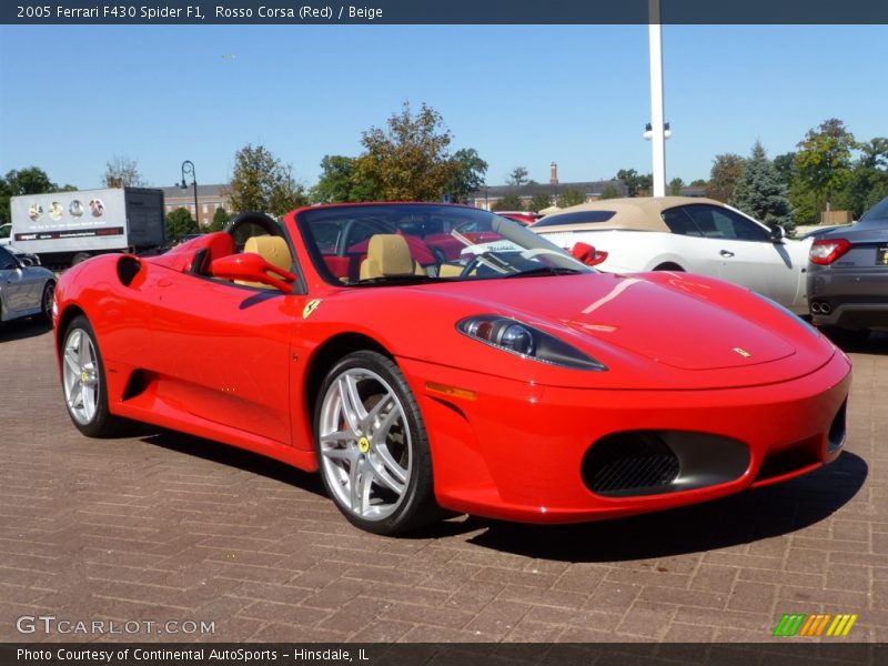 Front 3/4 View of 2005 F430 Spider F1