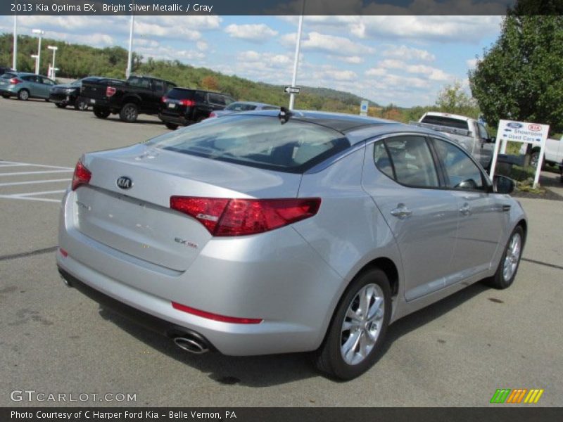 Bright Silver Metallic / Gray 2013 Kia Optima EX