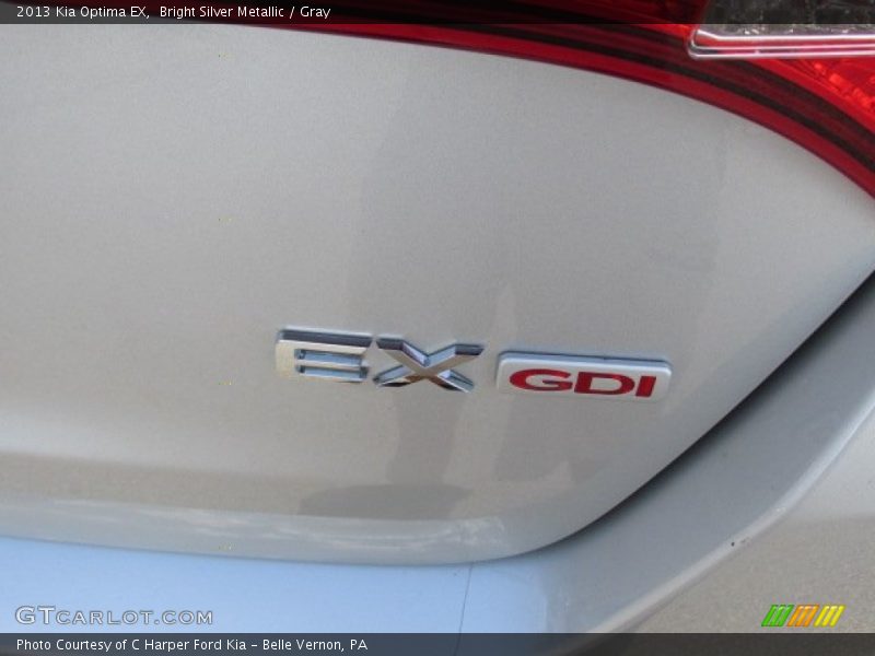 Bright Silver Metallic / Gray 2013 Kia Optima EX