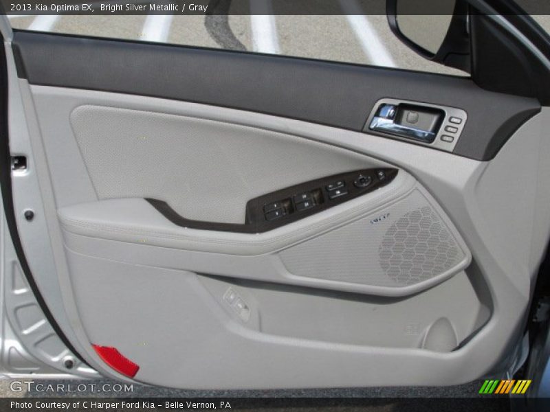 Bright Silver Metallic / Gray 2013 Kia Optima EX