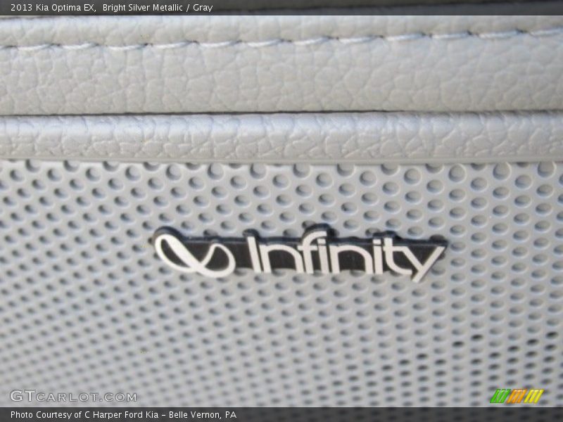 Bright Silver Metallic / Gray 2013 Kia Optima EX