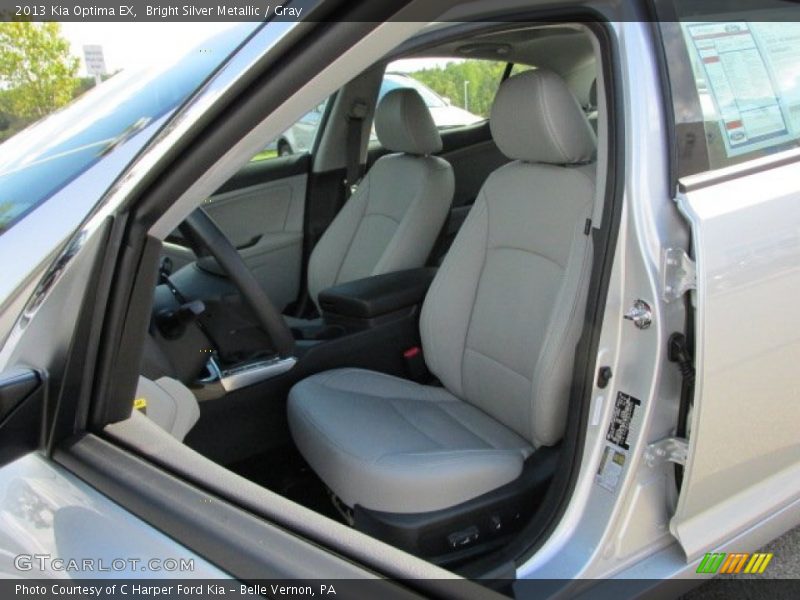 Bright Silver Metallic / Gray 2013 Kia Optima EX