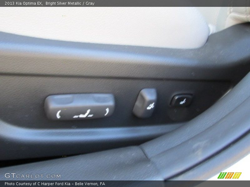 Bright Silver Metallic / Gray 2013 Kia Optima EX