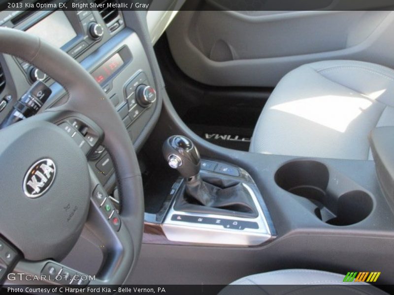Bright Silver Metallic / Gray 2013 Kia Optima EX