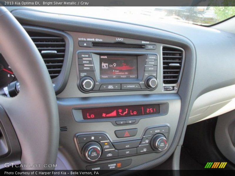 Bright Silver Metallic / Gray 2013 Kia Optima EX