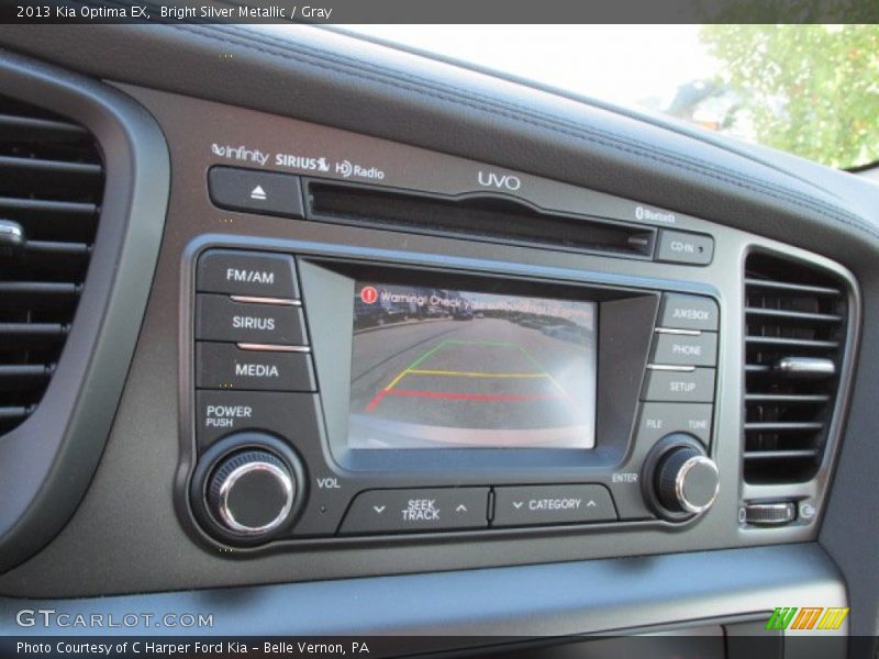 Bright Silver Metallic / Gray 2013 Kia Optima EX