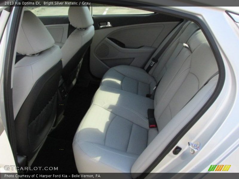 Bright Silver Metallic / Gray 2013 Kia Optima EX