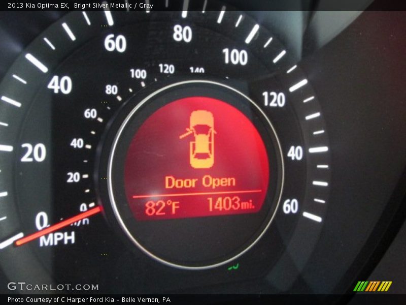 Bright Silver Metallic / Gray 2013 Kia Optima EX
