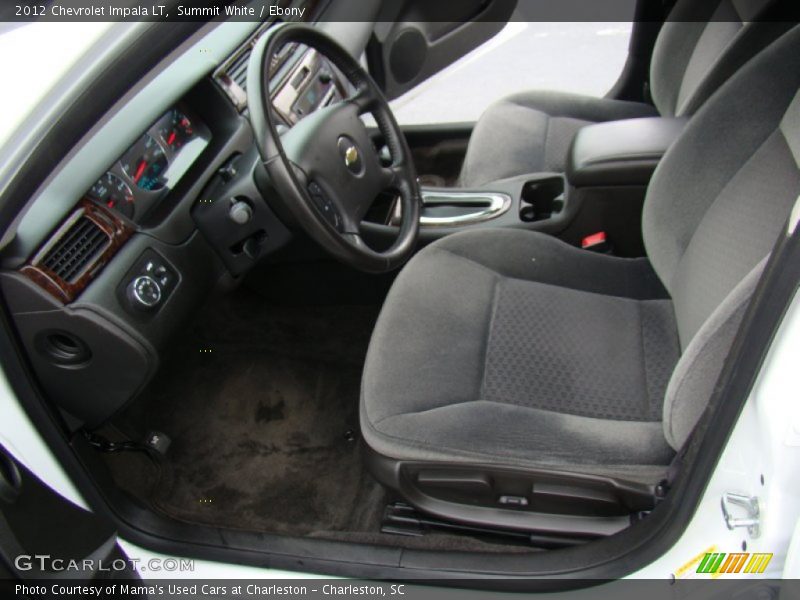 Summit White / Ebony 2012 Chevrolet Impala LT
