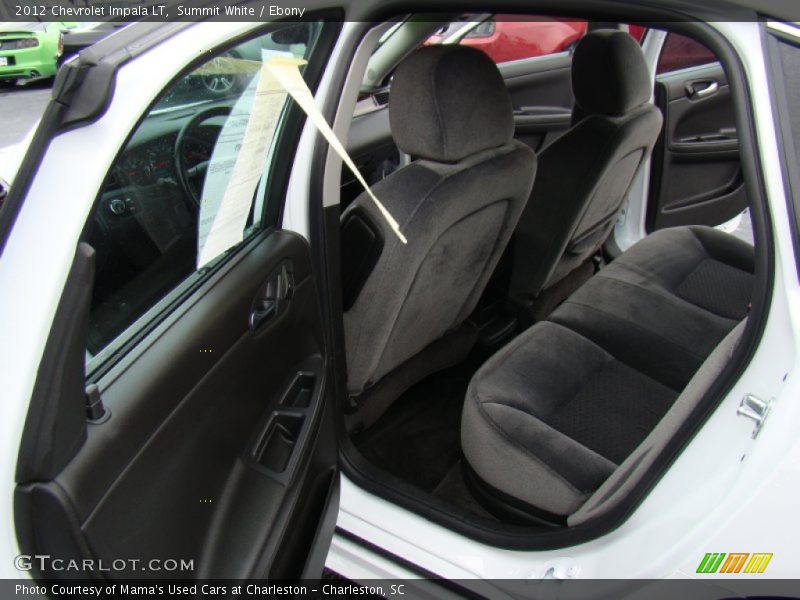 Summit White / Ebony 2012 Chevrolet Impala LT