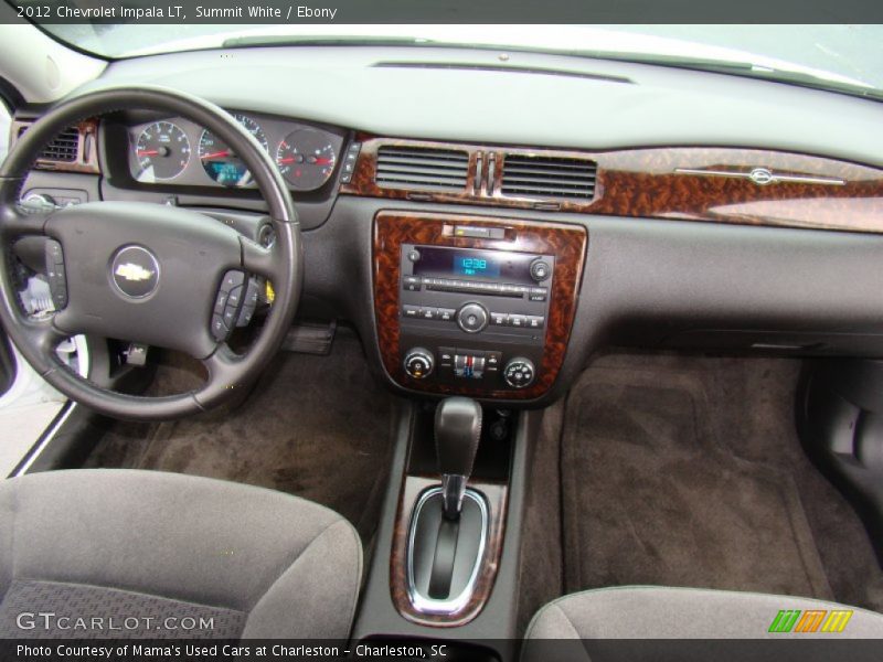 Summit White / Ebony 2012 Chevrolet Impala LT