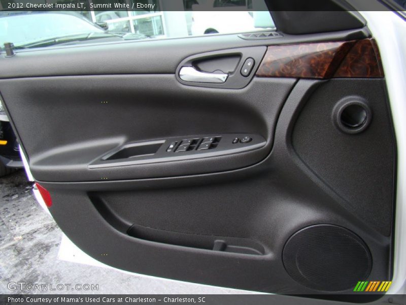 Summit White / Ebony 2012 Chevrolet Impala LT