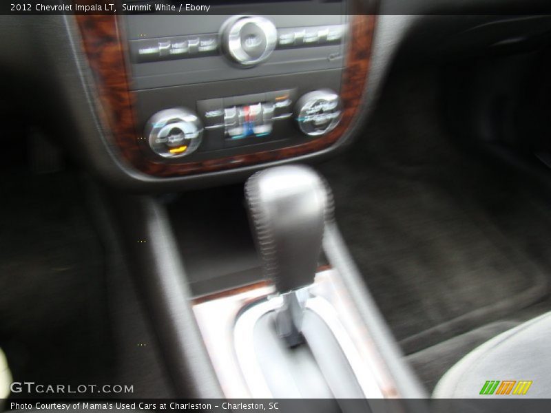 Summit White / Ebony 2012 Chevrolet Impala LT