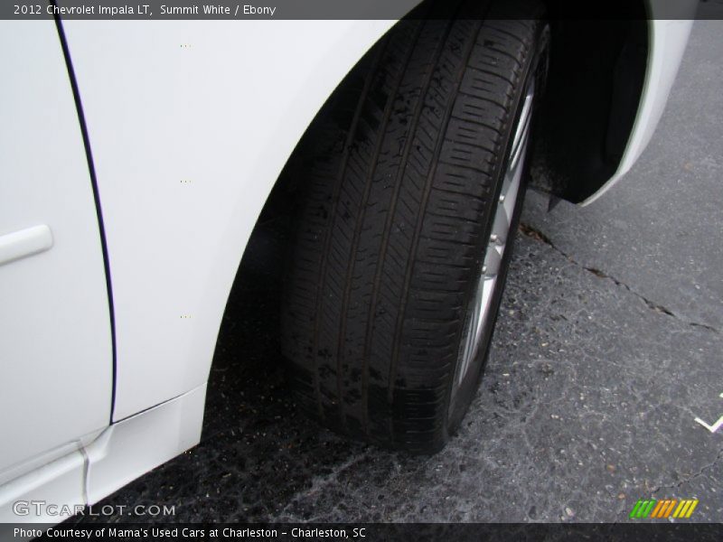 Summit White / Ebony 2012 Chevrolet Impala LT