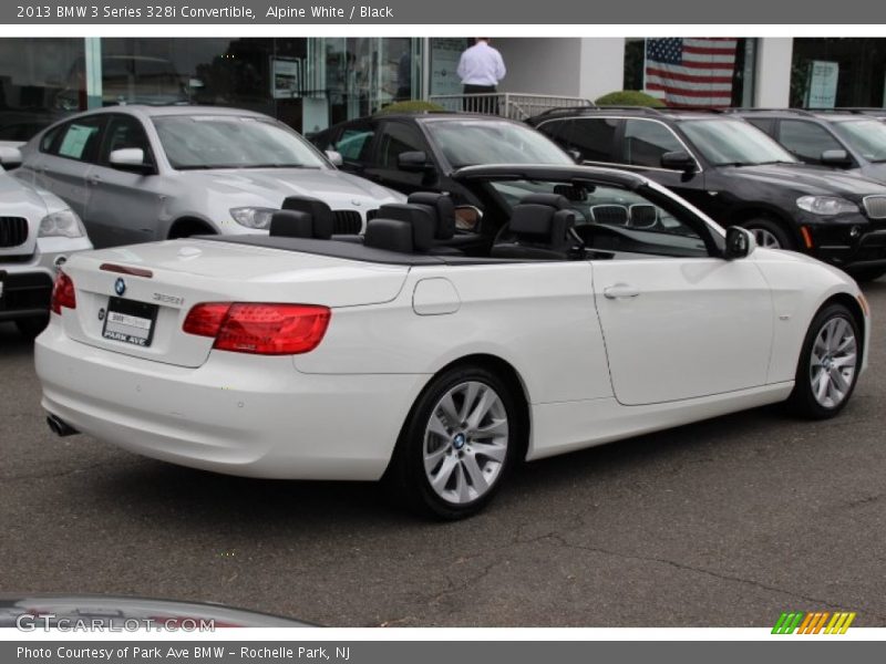 Alpine White / Black 2013 BMW 3 Series 328i Convertible