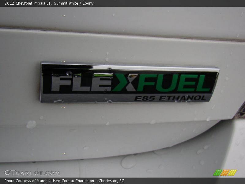 Summit White / Ebony 2012 Chevrolet Impala LT