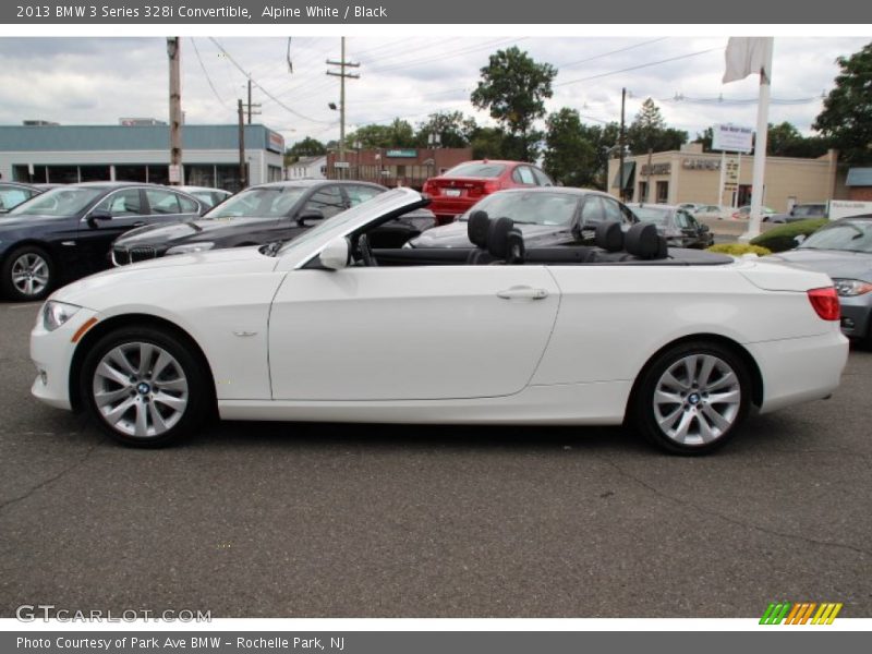 Alpine White / Black 2013 BMW 3 Series 328i Convertible