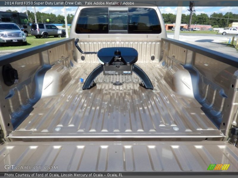 Pale Adobe Metallic / Adobe 2014 Ford F350 Super Duty Lariat Crew Cab