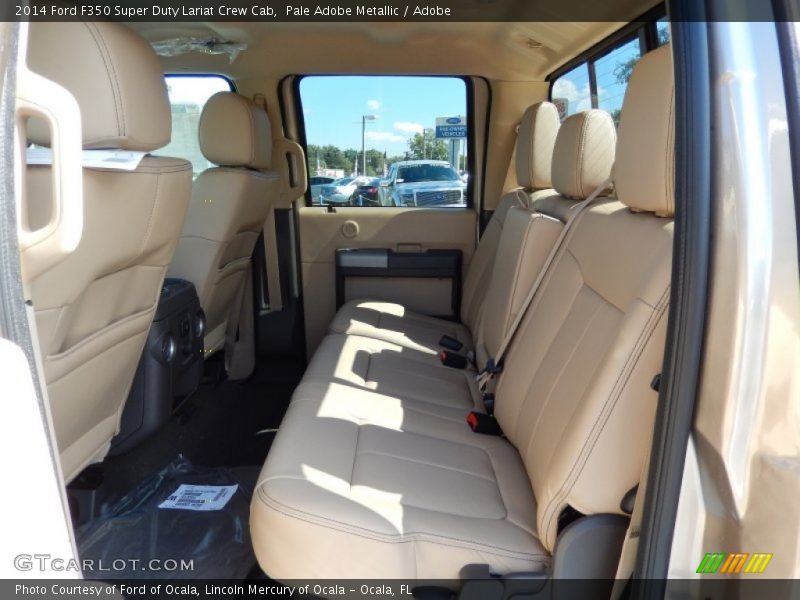 Rear Seat of 2014 F350 Super Duty Lariat Crew Cab