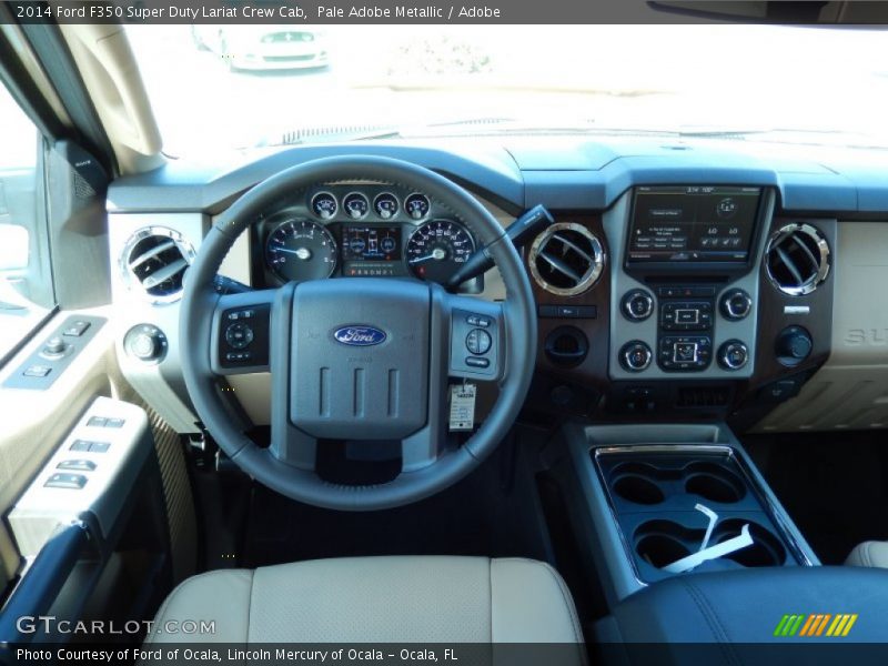 Dashboard of 2014 F350 Super Duty Lariat Crew Cab