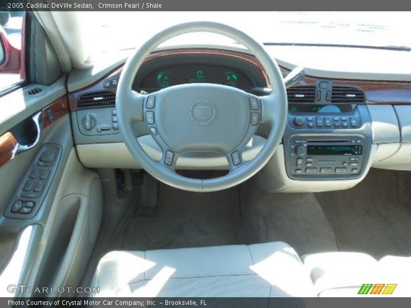 Crimson Pearl / Shale 2005 Cadillac DeVille Sedan
