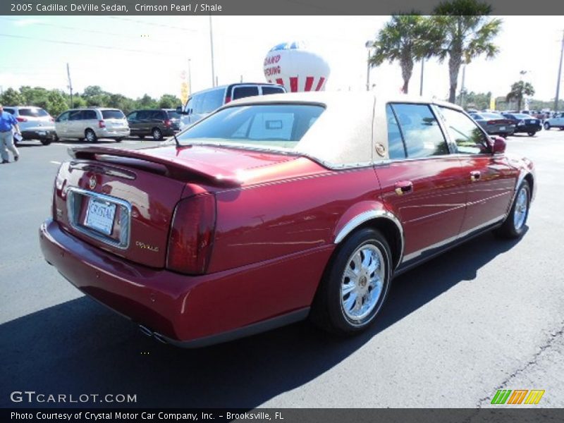 Crimson Pearl / Shale 2005 Cadillac DeVille Sedan