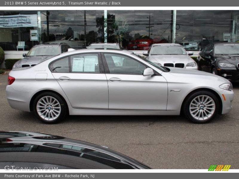  2013 5 Series ActiveHybrid 5 Titanium Silver Metallic