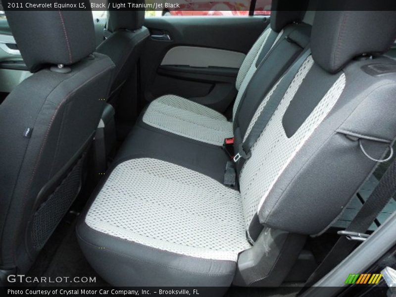 Black / Light Titanium/Jet Black 2011 Chevrolet Equinox LS