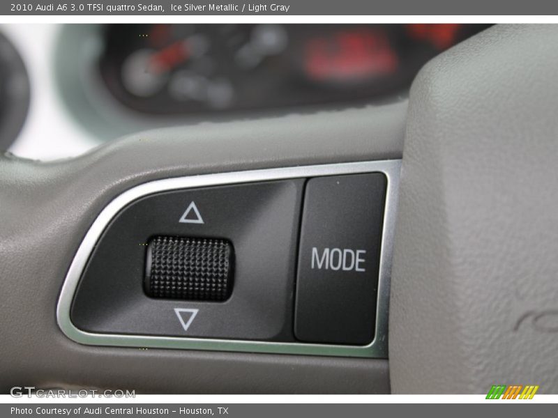 Ice Silver Metallic / Light Gray 2010 Audi A6 3.0 TFSI quattro Sedan