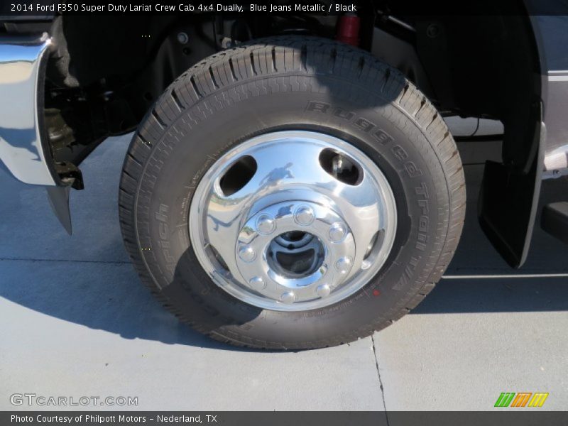  2014 F350 Super Duty Lariat Crew Cab 4x4 Dually Wheel