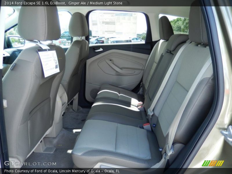 Rear Seat of 2014 Escape SE 1.6L EcoBoost