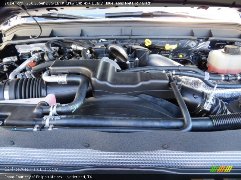  2014 F350 Super Duty Lariat Crew Cab 4x4 Dually Engine - 6.7 Liter OHV 32-Valve B20 Power Stroke Turbo-Diesel V8