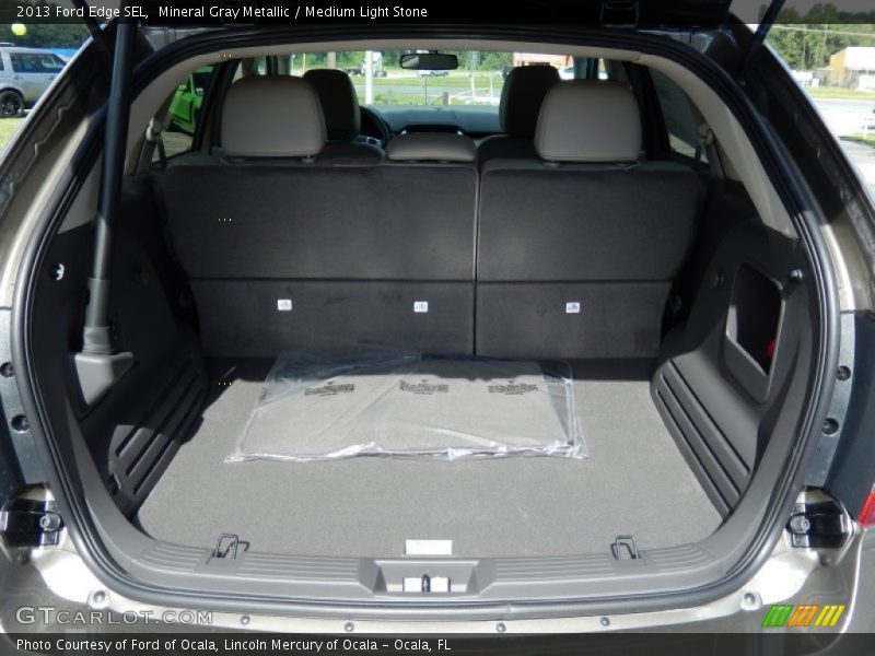 Mineral Gray Metallic / Medium Light Stone 2013 Ford Edge SEL