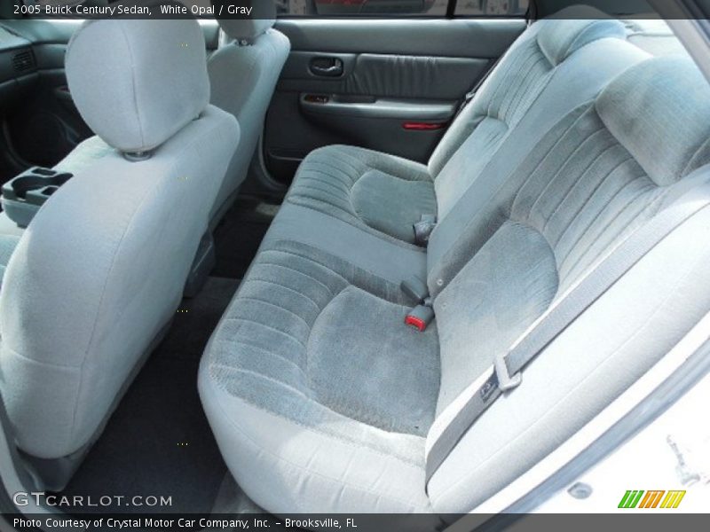 White Opal / Gray 2005 Buick Century Sedan