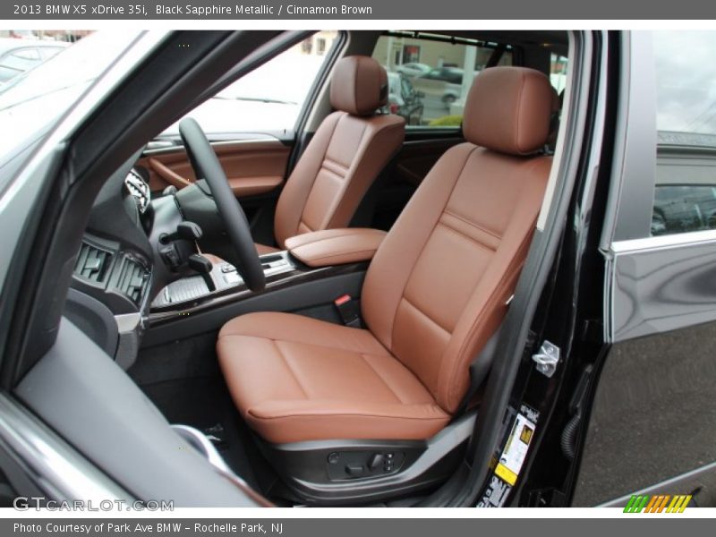 Black Sapphire Metallic / Cinnamon Brown 2013 BMW X5 xDrive 35i