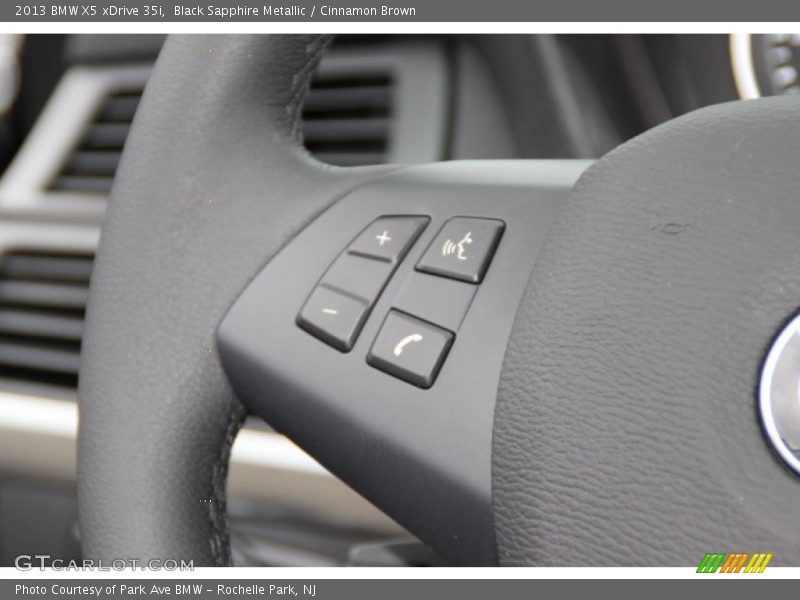 Black Sapphire Metallic / Cinnamon Brown 2013 BMW X5 xDrive 35i