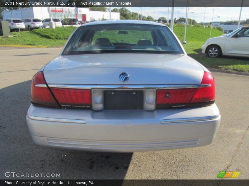 Silver Frost Metallic / Light Graphite 2001 Mercury Grand Marquis GS