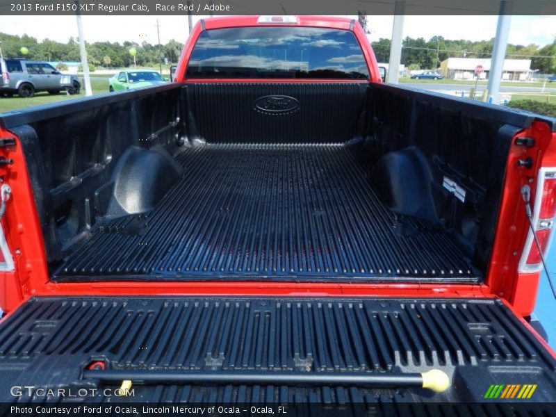 Race Red / Adobe 2013 Ford F150 XLT Regular Cab