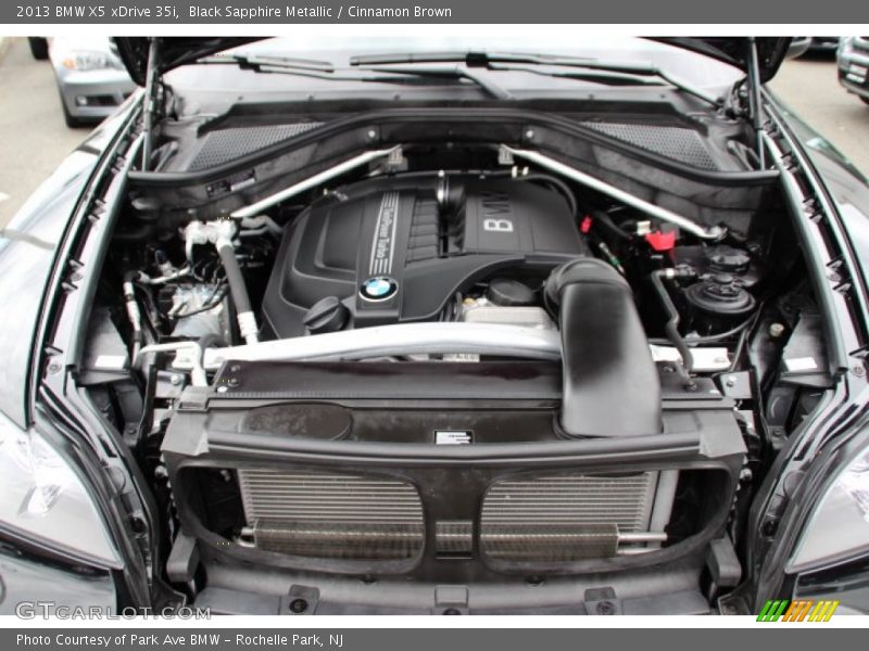 Black Sapphire Metallic / Cinnamon Brown 2013 BMW X5 xDrive 35i