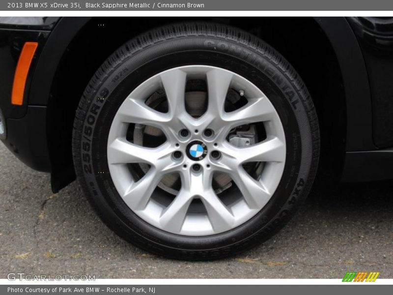 Black Sapphire Metallic / Cinnamon Brown 2013 BMW X5 xDrive 35i