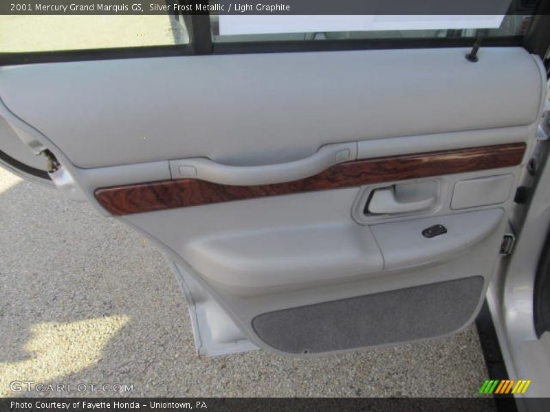Silver Frost Metallic / Light Graphite 2001 Mercury Grand Marquis GS