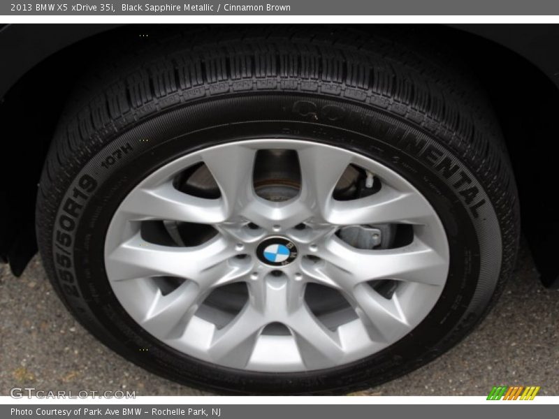 Black Sapphire Metallic / Cinnamon Brown 2013 BMW X5 xDrive 35i