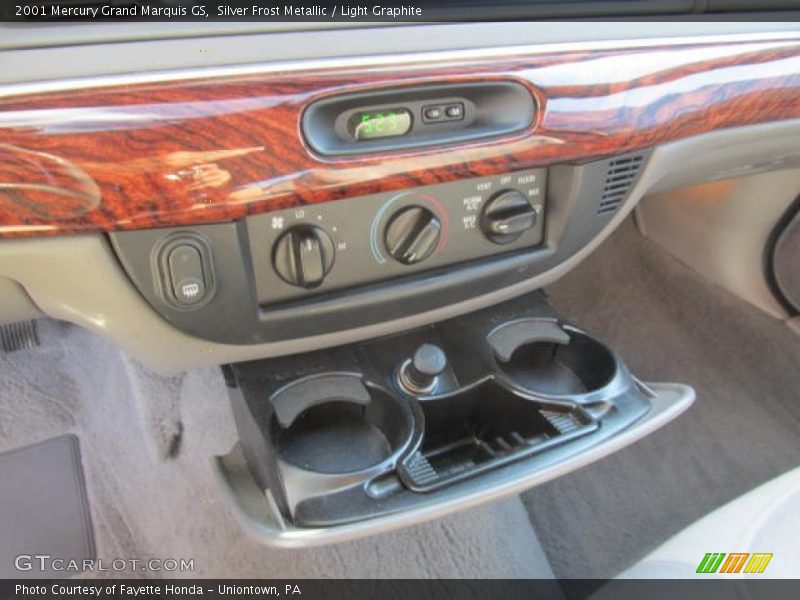 Silver Frost Metallic / Light Graphite 2001 Mercury Grand Marquis GS