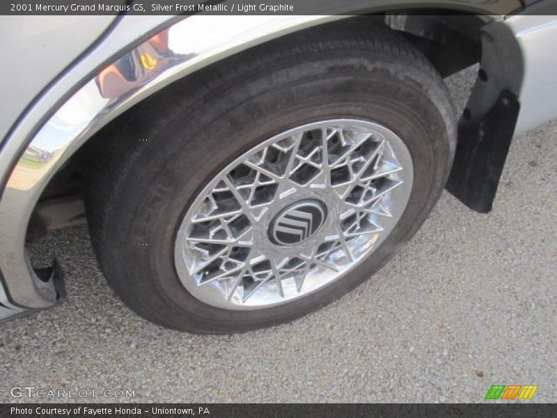 Silver Frost Metallic / Light Graphite 2001 Mercury Grand Marquis GS
