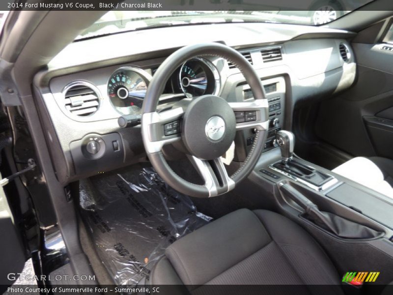 Black / Charcoal Black 2014 Ford Mustang V6 Coupe